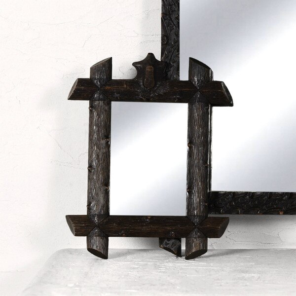 Wooden Mirror Set
